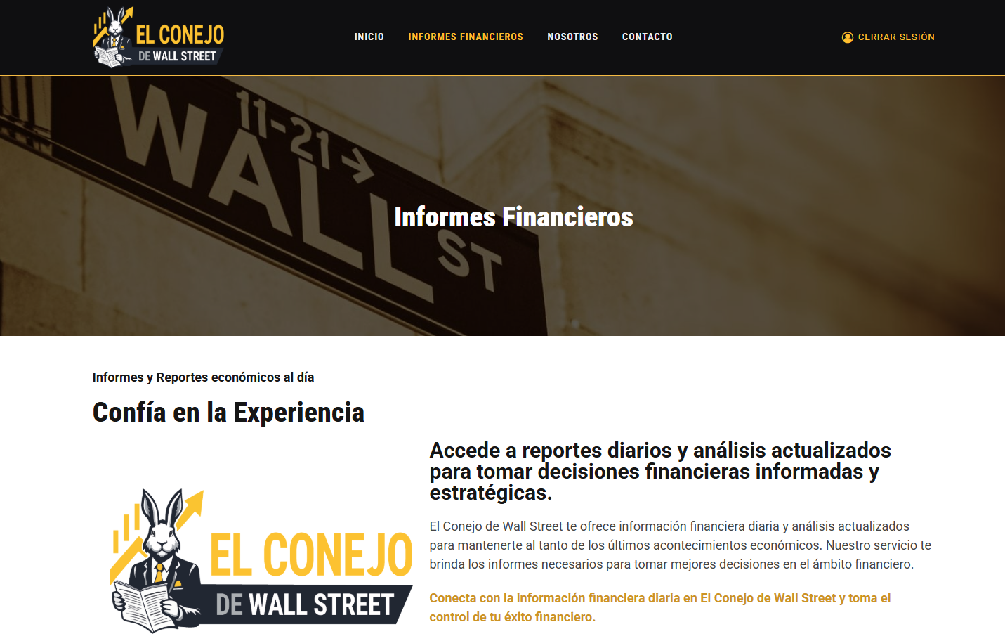 Como adquirir una suscripci贸n 7 informes financieros • El Conejo de Wall Street