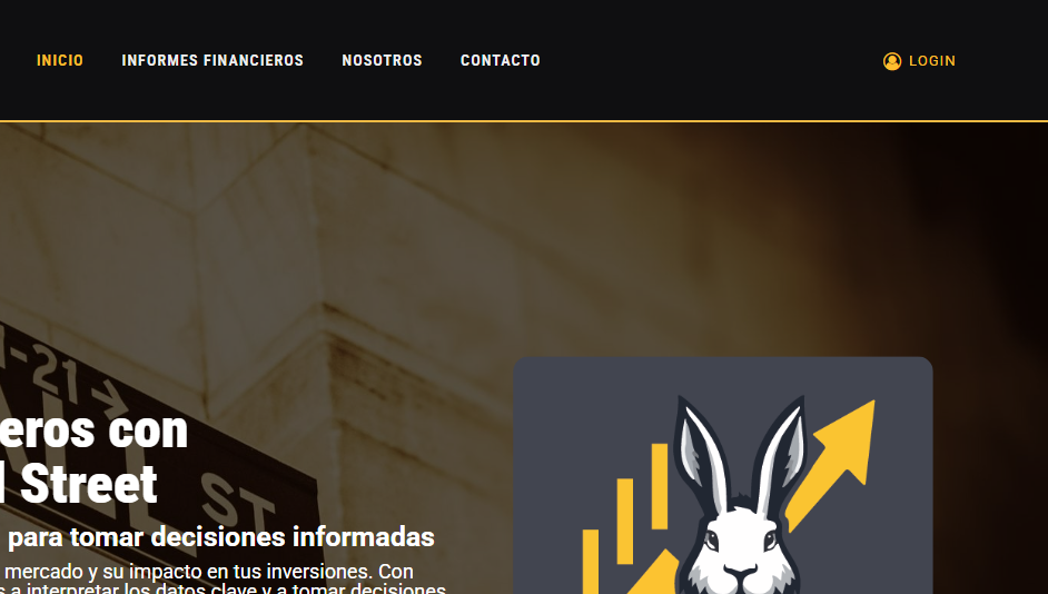 Como adquirir una suscripci贸n 1 login • El Conejo de Wall Street
