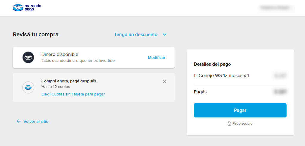Como adquirir una suscripci贸n 5 mercadopago • El Conejo de Wall Street