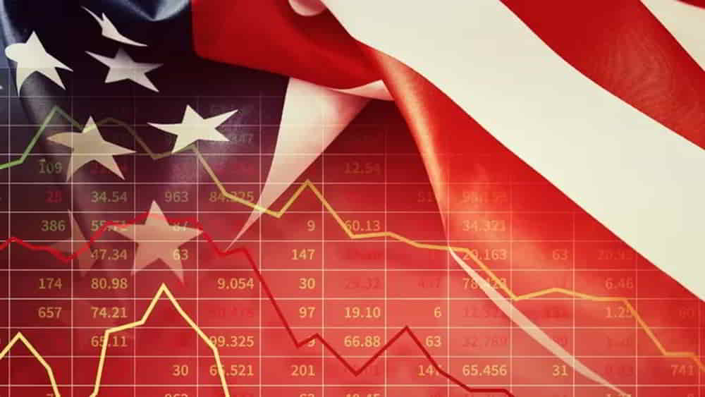 Economia Estadounidense Registra Primera Contraccion Desde 2022 en Primer Trimestre • El Conejo de Wall Street
