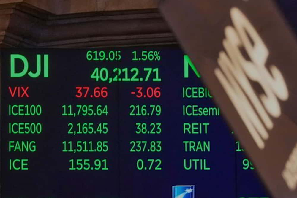 Wall Street Cierra en Alza Mientras Rendimientos de Treasuries se Comprimen • El Conejo de Wall Street