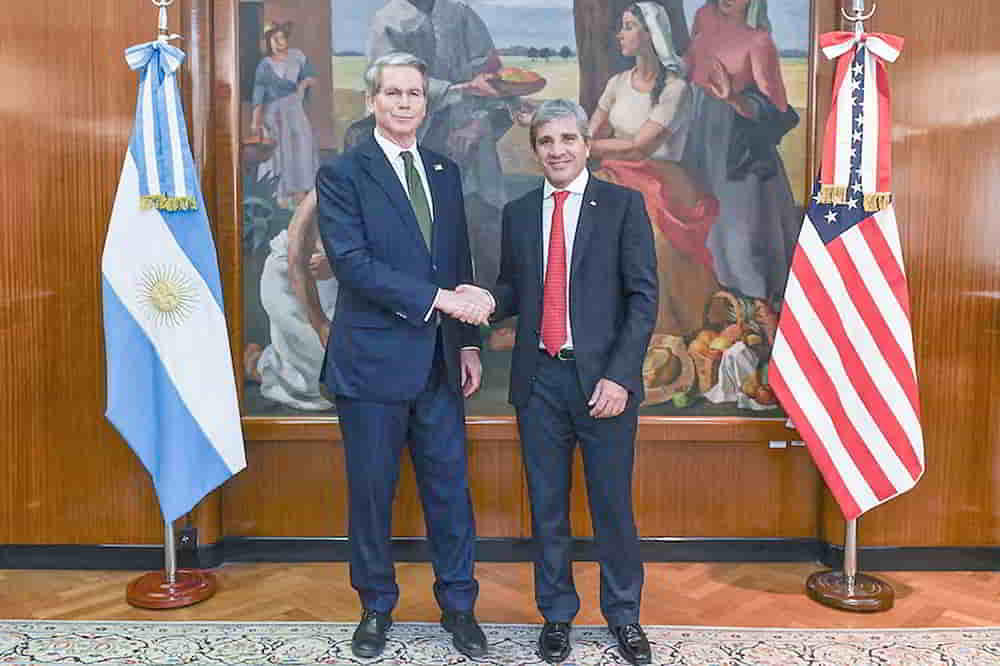 Caputo busca asistencia financiera de EE.UU . en reunion clave con el Tesoro • El Conejo de Wall Street