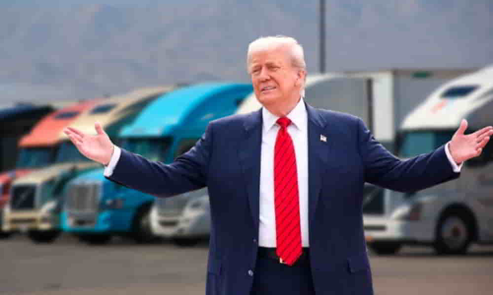 Trump Anuncia Arancel del 25 a Camiones Importados Desde Noviembre • El Conejo de Wall Street