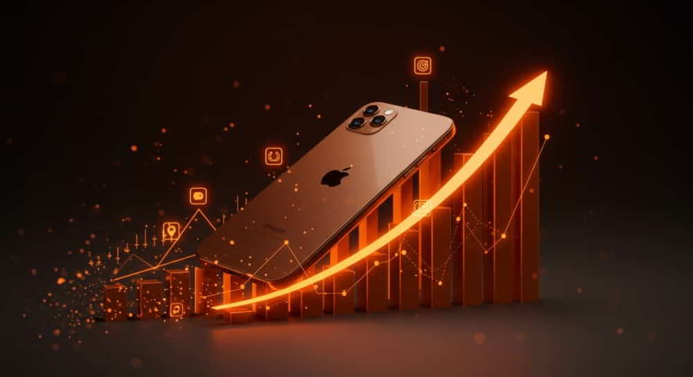 Apple reporta ingresos record de 143.800 millones de dolares impulsados por ventas de iPhone &bull; El Conejo de Wall Street