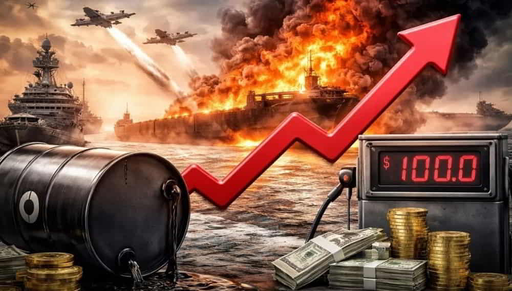 El crudo supera los USD 103 por barril ante el bloqueo de Ormuz y el riesgo geopolitico persistente &bull; El Conejo de Wall Street