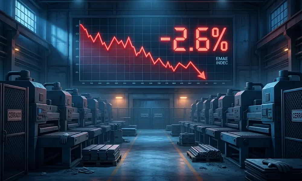 La actividad economica cayo 26 mensual en febrero y la morosidad bancaria escala al 67 segun datos del INDEC y el BCRA &bull; El Conejo de Wall Street