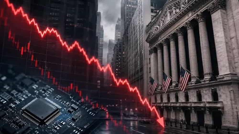 Wall Street Cierra en Terreno Negativo Golpeado Por la Fuerte Caida de Semiconductores &bull; El Conejo de Wall Street